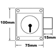 ASEC 75mm Press Lock