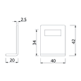 ASEC Cubicle Angled Keep