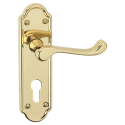 ASEC URBAN San Francisco Euro Lever on Plate Door Furniture