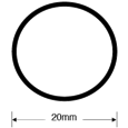 ASEC 18mm Wire Rings