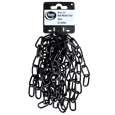 ASEC Steel Welded Chain Black 2.5m Length