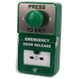 ASEC Dual Unit Combined Exit Button and Call Point