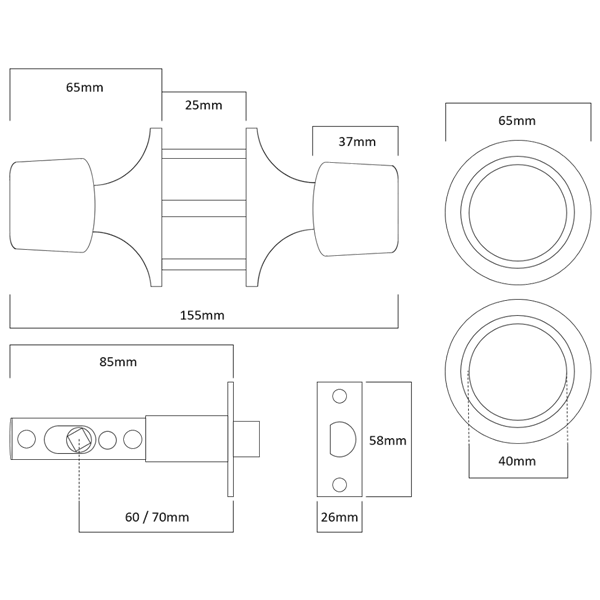 ASEC Passage Knobset