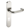 ASEC Radius Backplate Lever Furniture DDA