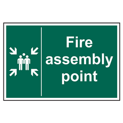 ASEC Fire Assembly Point Sign 400mm x 600mm