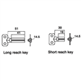 ASEC Internal/External Heavy Duty Keypad