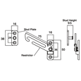 ASEC Short Arm Concealed Restrictor Kit