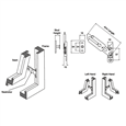 ASEC Concealed Locking Extended Restrictor Kit