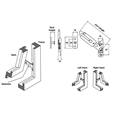 ASEC Concealed Locking Extended Restrictor Kit