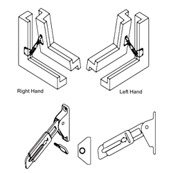 ASEC Face Fix Locking Window Restrictor Kit