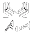 ASEC Face Fix Locking Window Restrictor Kit