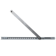 ASEC Concealed Door Stop Heavy Duty Adjustable