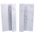 ASEC Pair Of Aluminium Push Pad Handles