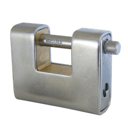 ASEC Steel Sliding Shackle Padlock