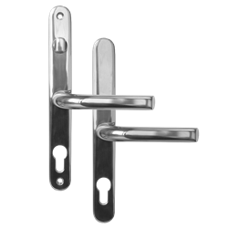 ASEC 68mm Lever UPVC Door Furniture With Snib
