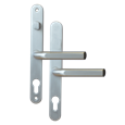 ASEC 68mm Lever UPVC Door Furniture With Snib