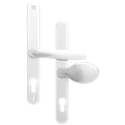 ASEC 68mm Lever Pad UPVC Door Furniture With Snib