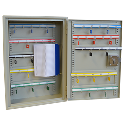 ASEC Extra Security 50 Hook Cabinet for Padlocks or Key Bunches