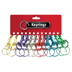 ASEC Metal Belt Clip Key Ring