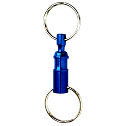 ASEC Metal Pull Apart Key Ring
