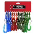ASEC Spiral Key Ring