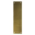 ASEC 75mm Wide Polished Brass Finger Plate