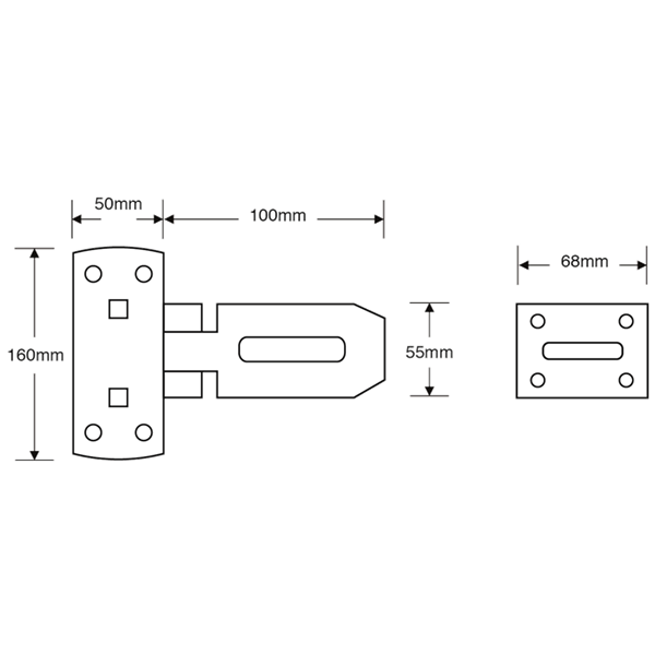 ASEC Vertical Locking Bar