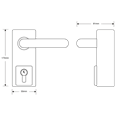 ASEC Lever Operated Outside Access Device