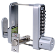 ASEC AS3300 Series Easy Code Change Digital Lock With Key Override Optional Holdback & 60mm Latch