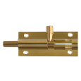 ASEC Brass 25mm Wide Straight Barrel Bolt