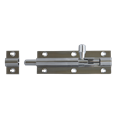 ASEC Chrome 25mm Wide Straight Barrel Bolt