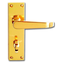 ASEC Victorian Plate Mounted Bathroom Lever Furniture