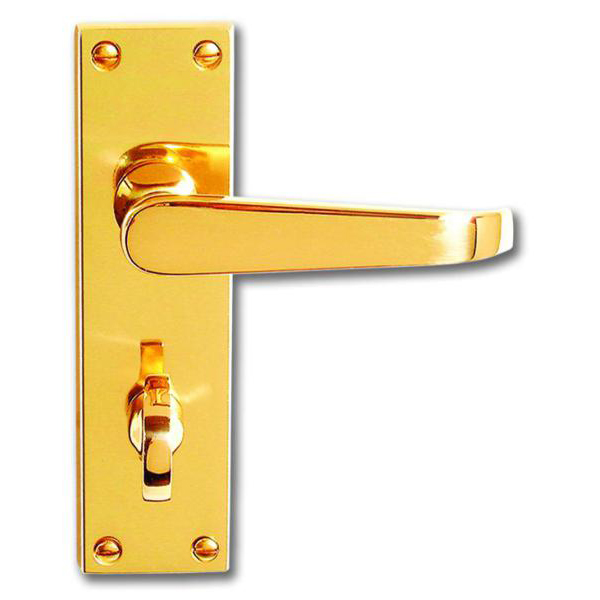 ASEC Victorian Plate Mounted Bathroom Lever Furniture
