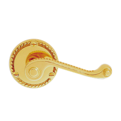 ASEC Georgian Round Rose Lever Latch Furniture