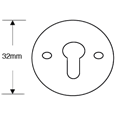 ASEC 32mm Front Fix Escutcheon