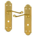 ASEC Georgian Shaped Plate Mounted Lever Furniture