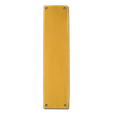 ASEC Victorian 70mm Wide Polished Brass Finger Plate