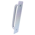 ASEC Plate Mounted 63mm Aluminium Pull Handle