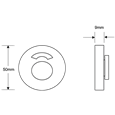 ASEC Aluminium Toilet Indicator Set