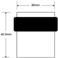 ASEC Buffer Floor Door Stop