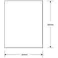 ASEC Electrical Warning Symbol 200mm x 300mm PVC Self Adhesive Sign