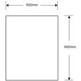 ASEC HSE01 Health & Safety Poster 800mm x 600mm PVC Sign