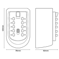 ASEC 6 Key Key Safe Complete With Cover