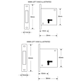 ASEC 15 4 Lever Cut Cupboard Lock