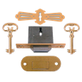 ASEC 185 2 Lever Desklock