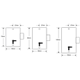 ASEC 155 1 Lever Straight Cupboard Lock