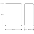 ASEC Narrow StIle 38mm Surface Housing