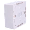 ASEC White Momentary 1 Gang Exit Switch