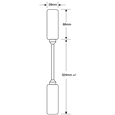 ASEC Plastic Door Loop 6 Wire