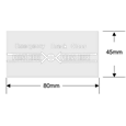 ASEC Spare Glass For Call Point